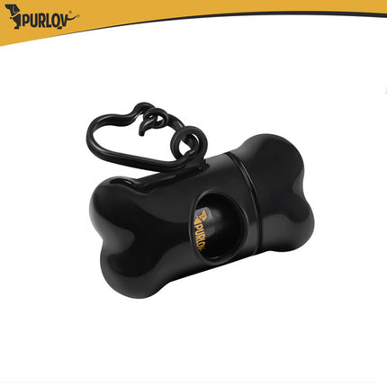 Purlov Hardloopriem met Heupgordel - 2 Meter - Tot 50 kg - Zwart/Geel