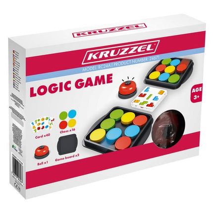 Kruzzel Logisch Patroonspel - Duel met Bel - Educatief Spel