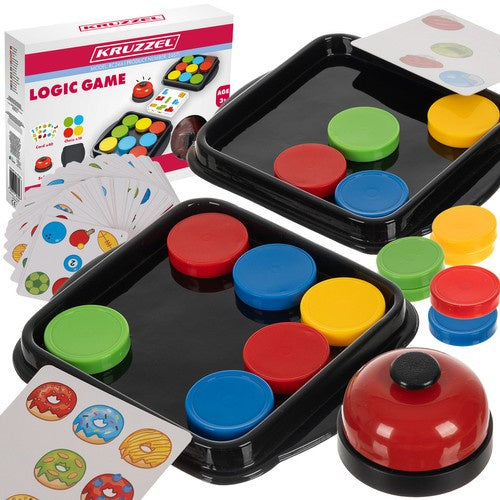 Kruzzel Logisch Patroonspel - Duel met Bel - Educatief Spel