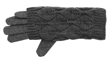 Trizand Touchscreen Handschoenen - Maat M - Met Warmers - Grijs