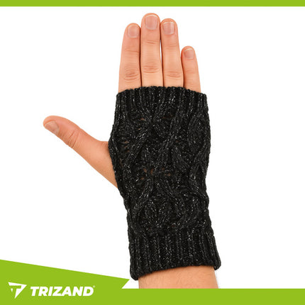 Trizand Touchscreen Handschoenen - Maat M - Met Warmers - Zwart