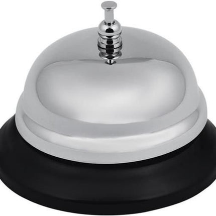 Malatec Baliebel - Zilver - 8,5 cm - RVS Tafelbel