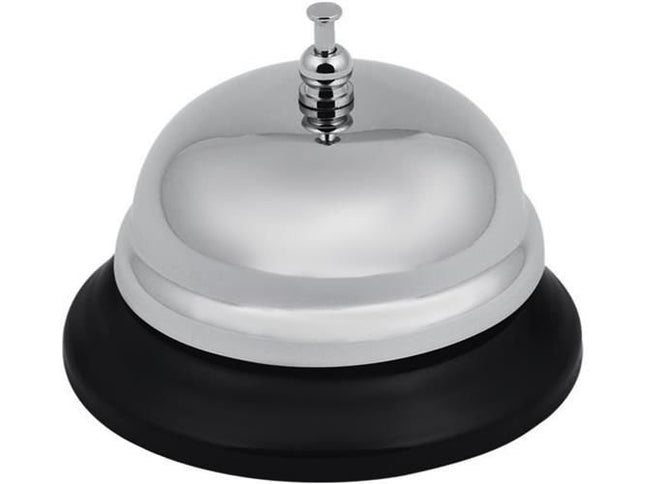 Malatec Baliebel - Zilver - 8,5 cm - RVS Tafelbel