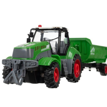 Kruzzel RC Tractor met Kiepkar - Afstandsbediening - 39 cm