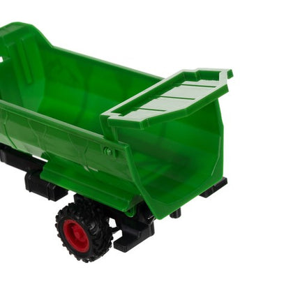 Kruzzel RC Tractor met Kiepkar - Afstandsbediening - 39 cm