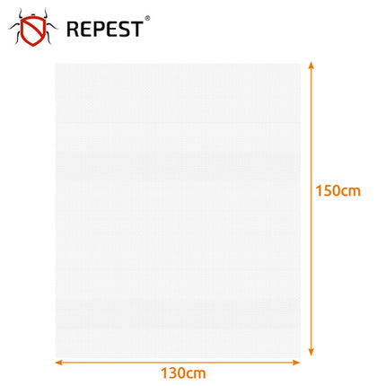 Repest Raamhor - 160 x 130 cm - Inclusief Klittenband - Wit