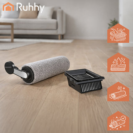 Ruhhy Borstelrol en HEPA-Filter - Vervangingsset voor Lixo 24860
