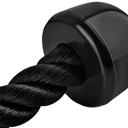 Trizand Triceps Touw - 70 cm - Voor Kabelstation - Zwart