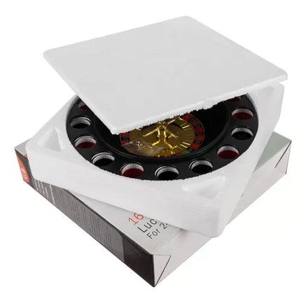 Malatec Party Roulette - Inclusief 16 Shotglazen - Drankspel voor Feestjes
