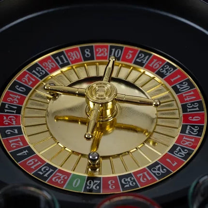 Malatec Party Roulette - Inclusief 16 Shotglazen - Drankspel voor Feestjes
