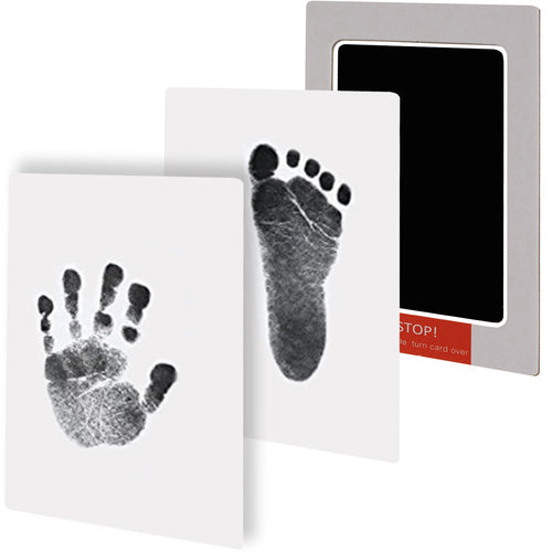 Ruhhy Baby Hand- en Voetprint Kit - Clean-Touch - Zwart