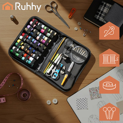 Ruhhy Naaiset - 128-delig - Complete Kleermakersset in Etui