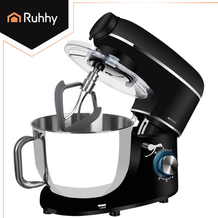 Ruhhy 3-in-1 Keukenmachine - 2200W - 6,2L - Met Blender & Vleesmolen - Zwart
