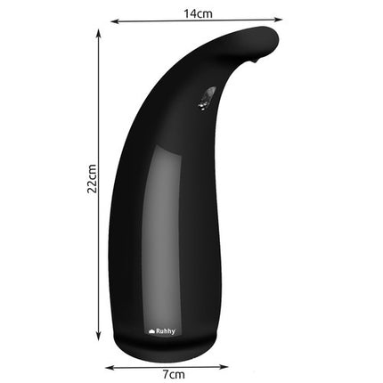 Ruhhy Contactloze Zeepdispenser - 300 ml - Automatisch - Zwart