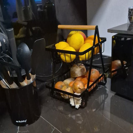 Fruit etagère met 2 lagen