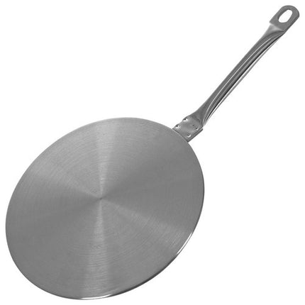 Ruhhy 24281 Inductie Adapterplaat - Ø 19 cm - RVS en Aluminium - Zilver