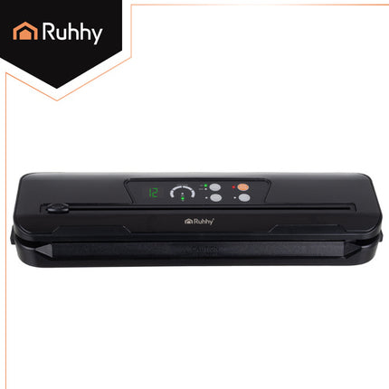 Ruhhy 24755 Vacumeermachine - 110W - 80 kPa - Met Foliesnijder en Zakken - Zwart
