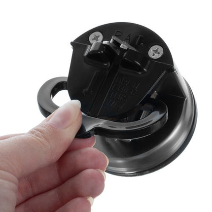 Ruhhy 24785 Messenslijper met Zuignap - Wolfraamcarbide - Zwart/Zilver