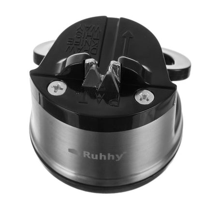 Ruhhy 24785 Messenslijper met Zuignap - Wolfraamcarbide - Zwart/Zilver