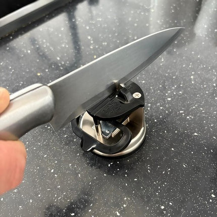Ruhhy 24785 Messenslijper met Zuignap - Wolfraamcarbide - Zwart/Zilver