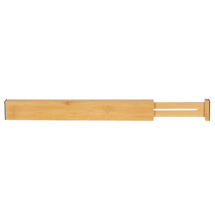 Ruhhy Verstelbare Ladeverdeler - 4 Stuks - Bamboe - 42-56 cm