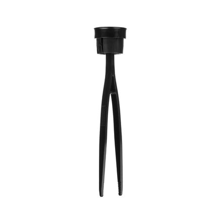 Toiletborstel met houder – zwart