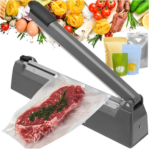 Ruhhy 26104 Handmatige Foliesealer - 300 mm - 255W - Grijs