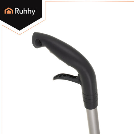 Ruhhy Spraymop - 600 ml - Inclusief 2 Microvezeldoeken - Grijs/Wit