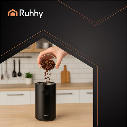 Ruhhy 26219 Elektrische Koffiemolen - 150W - 50g - Zwart