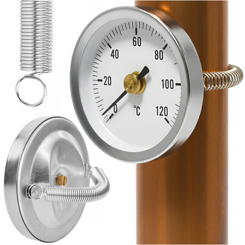 Ruhhy Bimetallische Buisthermometer - 0-120°C - Precisie Meetinstrument