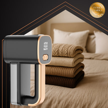 Ruhhy Kledingontpluizer - Draadloos - LCD Display - Zwart