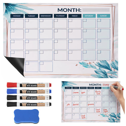 Ruhhy 26954 Magnetische Planner - 30x40 cm - Weekplanner voor Koelkast