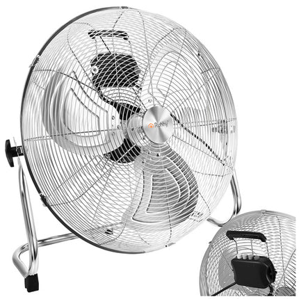 Ruhhy Vloerventilator - 50 cm - 130W - Metalen Design - Krachtig
