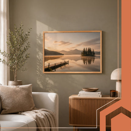 Ruhhy Fotolijst 50x70 cm - Houten Wissellijst - Grenenhout - Natuurlijk