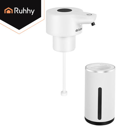 Ruhhy Contactloze Zeepdispenser - 420 ml - Automatisch - USB-C - Wit