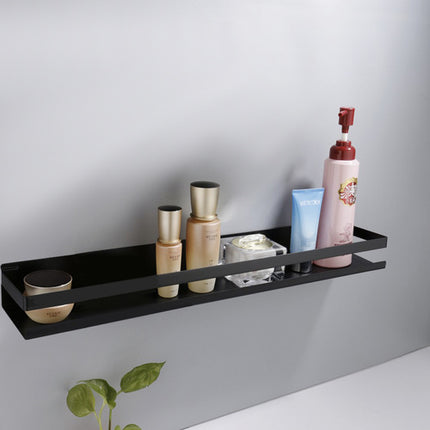 Ruhhy Wandplank XXL - 50 cm - Zwart - Roestvrij Staal
