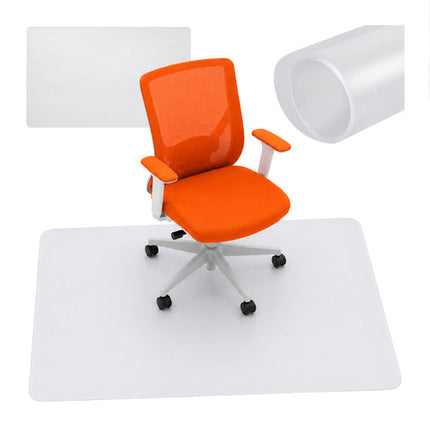 Ruhhy Bureaustoel Mat - 90 x 130 cm - Vloerbescherming - Milky