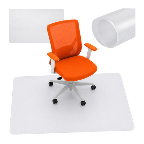 Ruhhy Bureaustoel Mat - 90 x 130 cm - Vloerbescherming - Milky