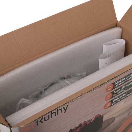 Ruhhy Metalen Draaiplateau - 30 cm - RVS - Voor Taarten & Gebak