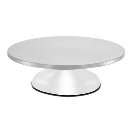 Ruhhy Metalen Draaiplateau - 30 cm - RVS - Voor Taarten & Gebak