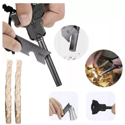 Trizand Survival Kit 32-in-1 - Professionele Uitrusting - Waterdichte Koffer