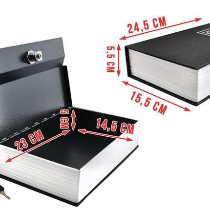 Malatec Kluis in Boekvorm - Engels Woordenboek - 24 x 15,5 cm