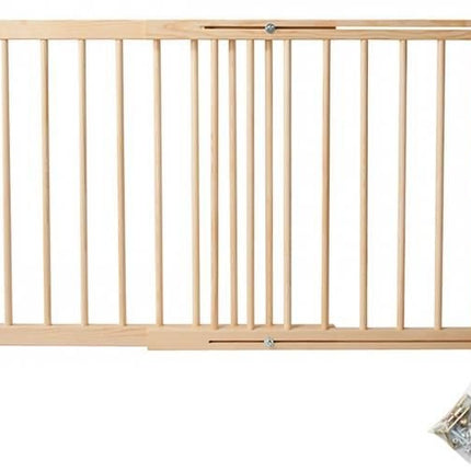 Dealzzz Veiligheidshek - Verstelbaar 72-122 cm - Grenenhout