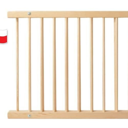 Dealzzz Veiligheidshek - Verstelbaar 72-122 cm - Grenenhout