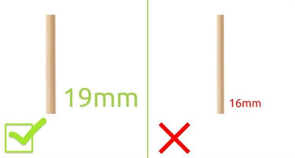 Dealzzz Veiligheidshek - Verstelbaar 72-122 cm - Grenenhout