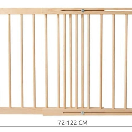 Dealzzz Veiligheidshek - Verstelbaar 72-122 cm - Grenenhout