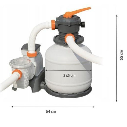 Bestway Zandfilterpomp voor Zwembaden - 11.355 l/u - 58486