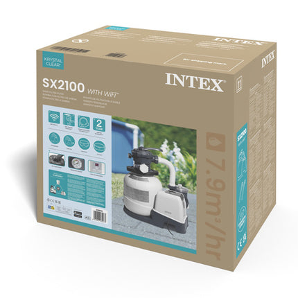 Intex Zandfilterpomp 7900 l/u - 26656 - Met WiFi & Timer