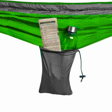 Gardlov Santiago Toeristische Hangmat - 260 x 131 cm - Groen/Grijs