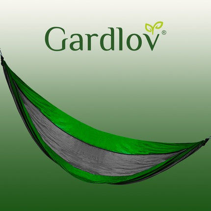 Gardlov Santiago Toeristische Hangmat - 260 x 131 cm - Groen/Grijs
